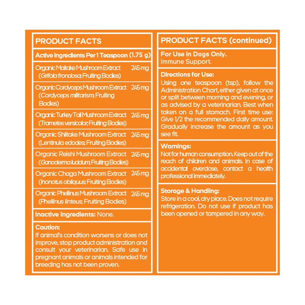 DNA PET Happy Immunity USDA Organic
Codeage