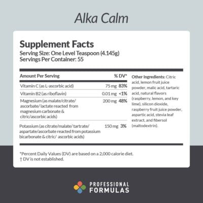 Alka-Calm by professional formulas